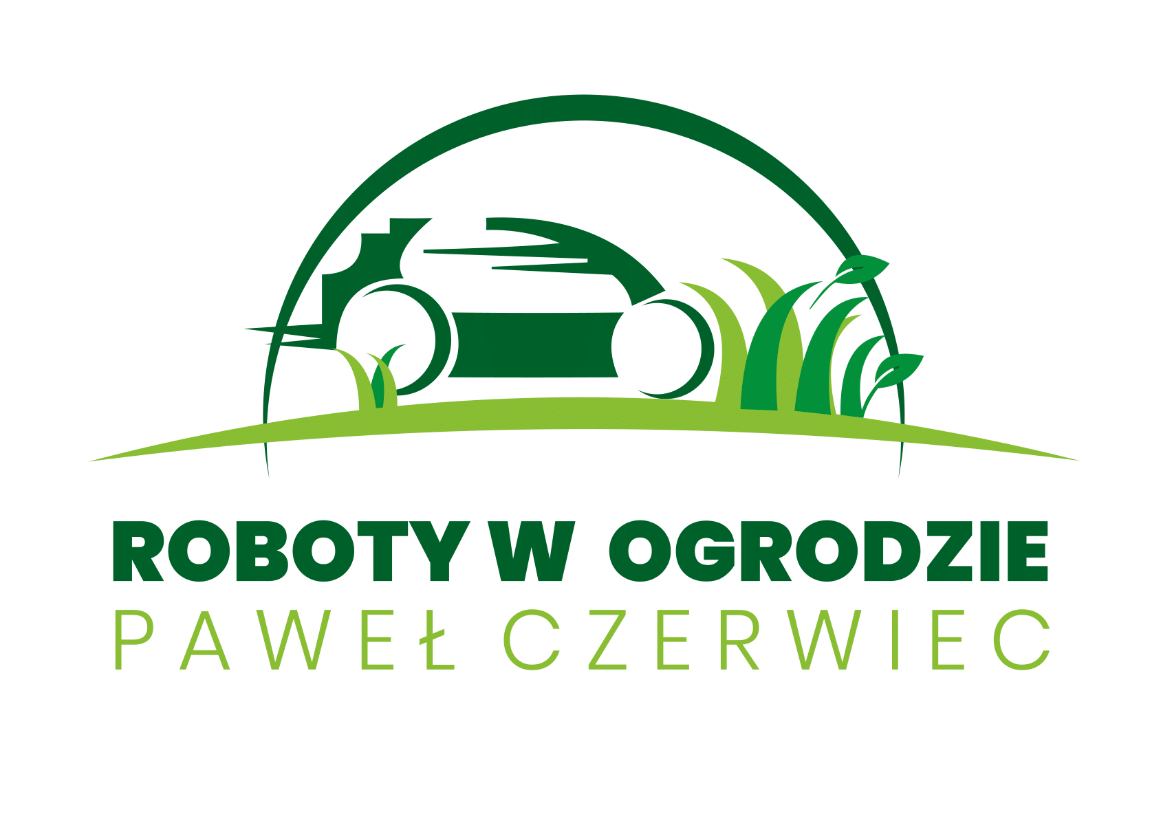 Logo Roboty w Ogrodzie – roboty ogrodowe koszące